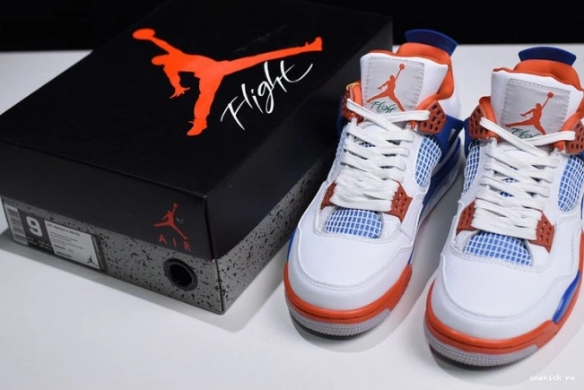 Chep Onekick 4 White Bright Crimson-Royal 308497-171 Air Jordan Blue 0625